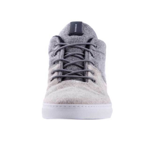 Baabuk Sky Wooler Shoe in Middle Grey Size 36 EUC - Picture 4 of 13